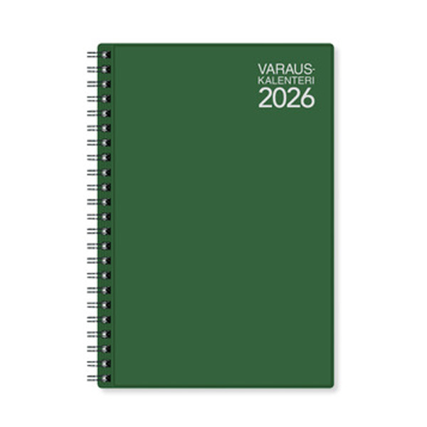 Varauskalenteri 2026 päivä/sivu