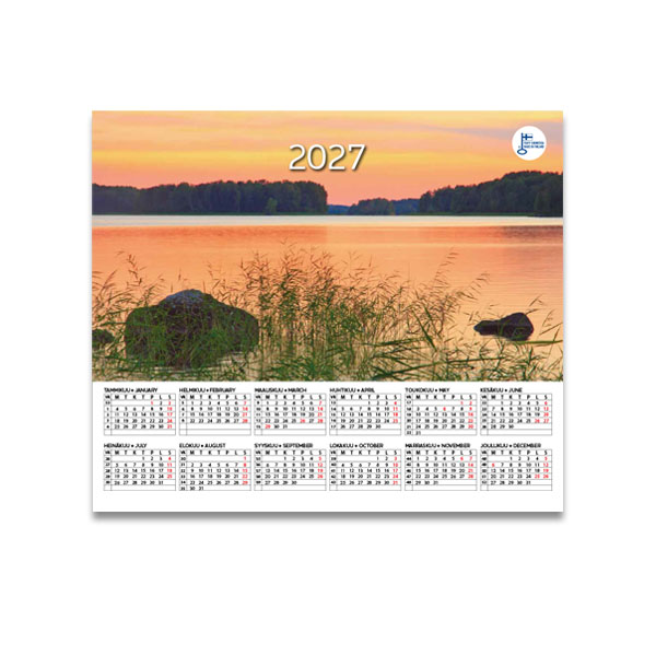 Iso Kvartaali 2027 -seinäkalenteri