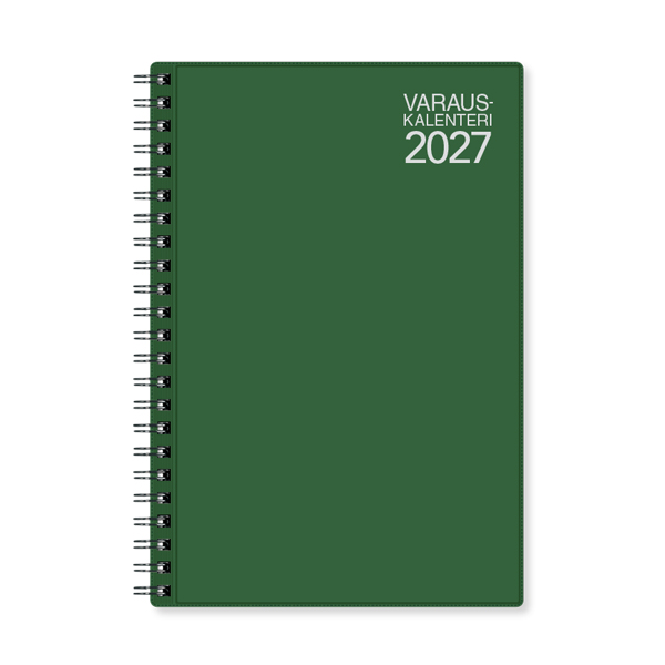 Varauskalenteri 2027 päivä/sivu